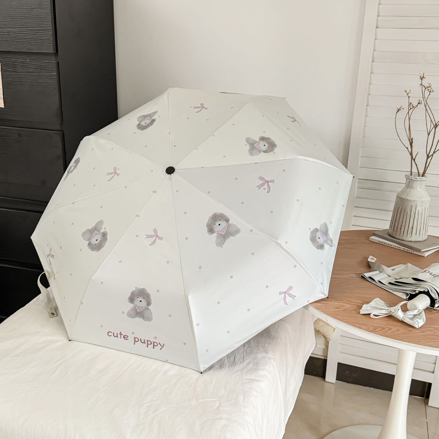 Damen Faltbarer Regenschirm mit niedlichem Tierdesign Brehn