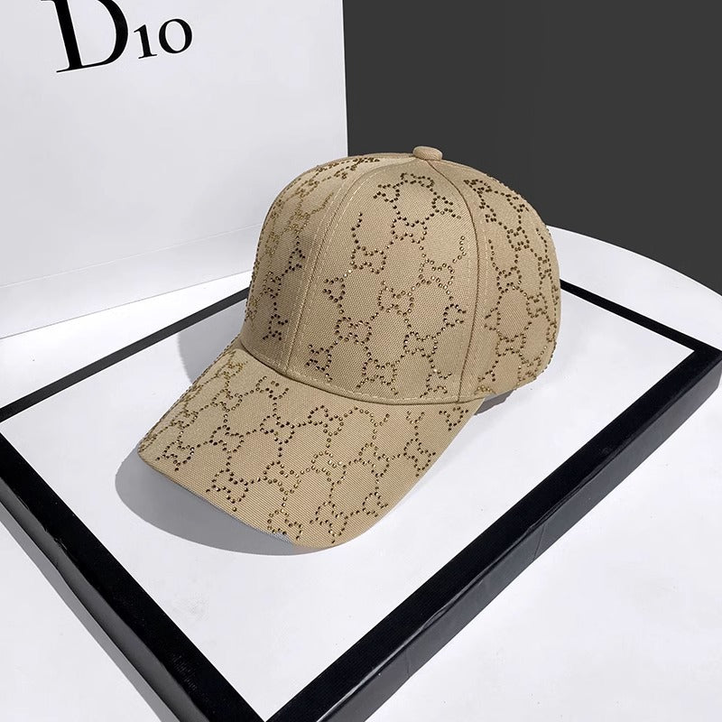 Damen Mode Laser-Cut Baseballcap Brehn