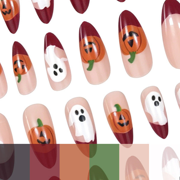 Festliches Halloween-Nail-Art-Design Brehn