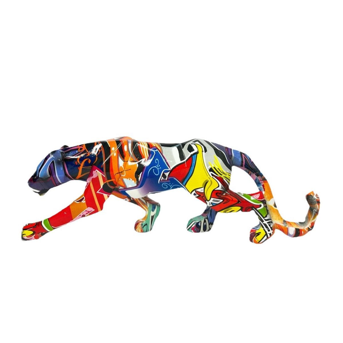 Dekorative Panter Skulptur Brehn