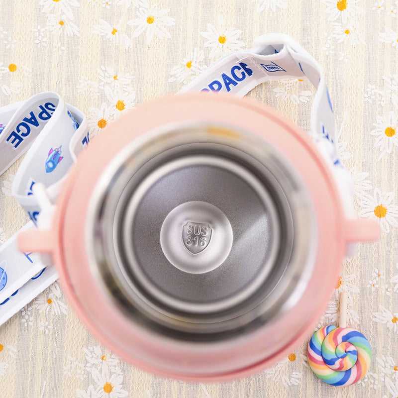 Damen Isoliertrinkflasche mit spielerischem Manga-Design Brehn