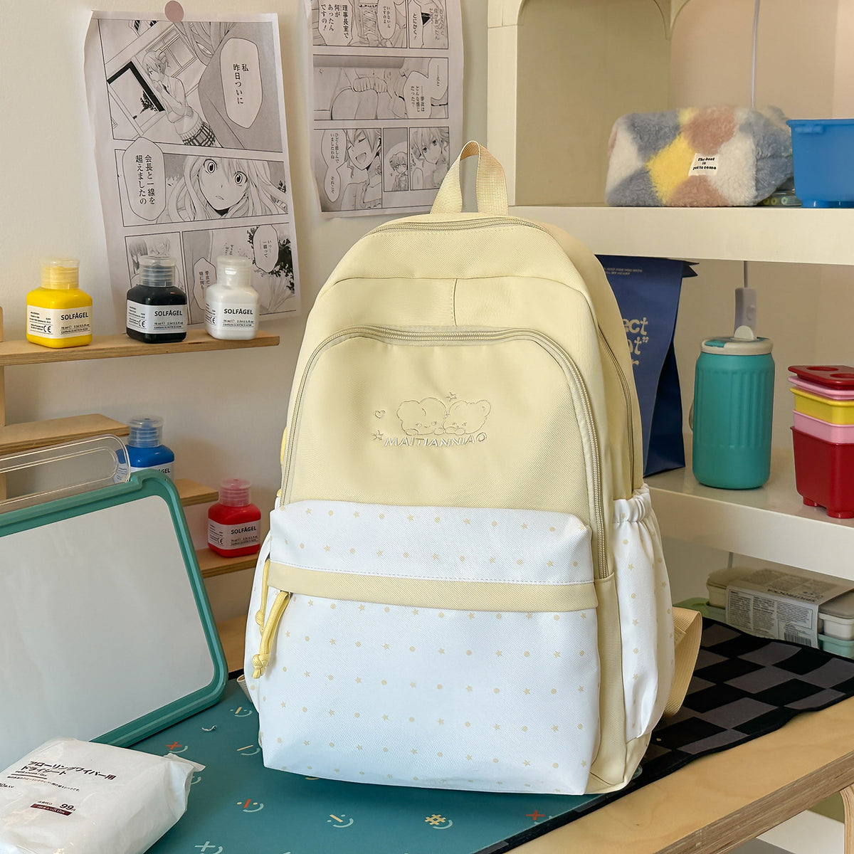 Stylischer Dual-Compartment Rucksack Brehn