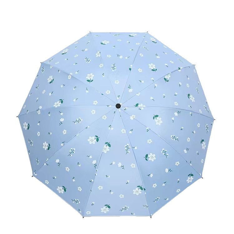 Damen Regenschirm mit floralem Design Brehn