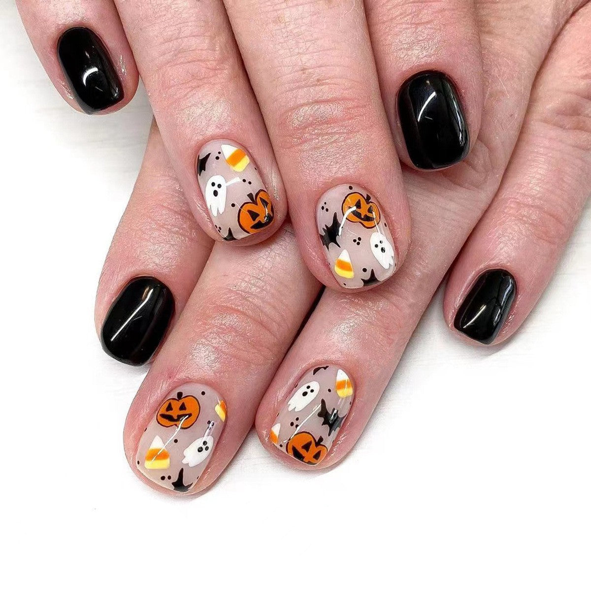 Urlaubs-Themen Press-On Nail Art Brehn