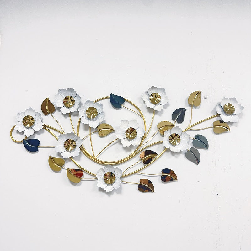 Florale Metall Wandkunst Dekor Brehn