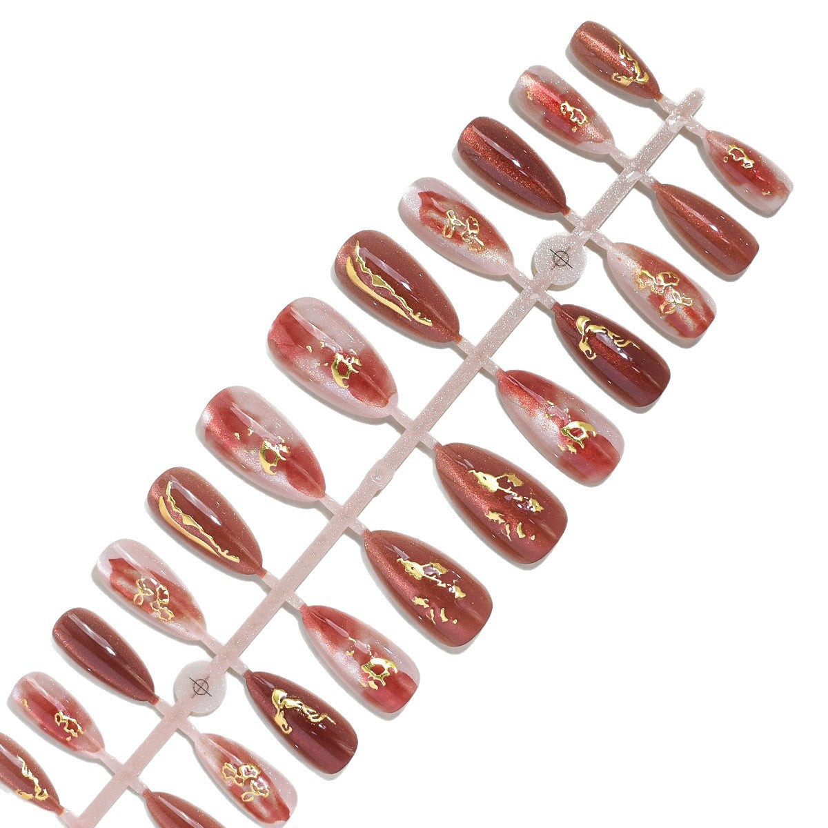 Künstlerische dekorative Press-On-Nagelspitzen Brehn