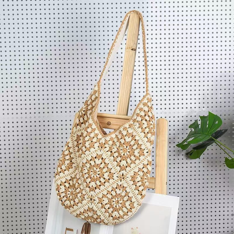 Handgefertigte Häkel-Shopper Tasche Brehn