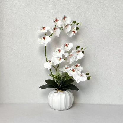 Elegante künstliche Orchideenblütenarrangement