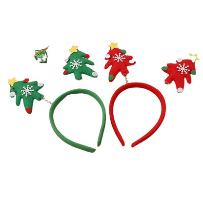 Festliche Weihnachtsbaum-Haarspange Brehn