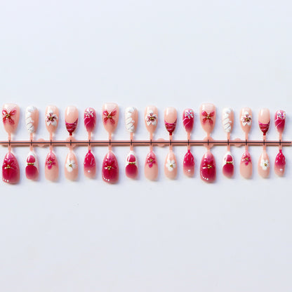 Blumenmuster Druck Auf Nail Art Kit