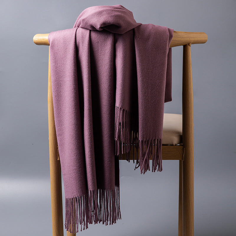 Luxuriöse Cashmere-Mischung Wurfdecke