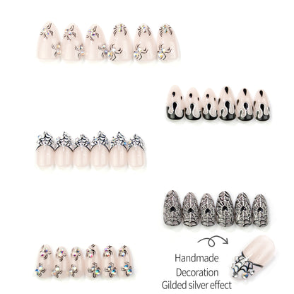 Gothic Spider Nagelkunst Set