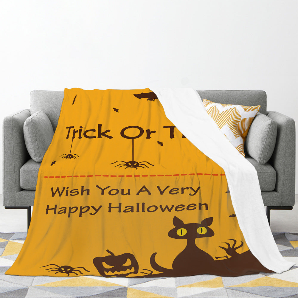 Halloween Themen Fleece Decke Brehn