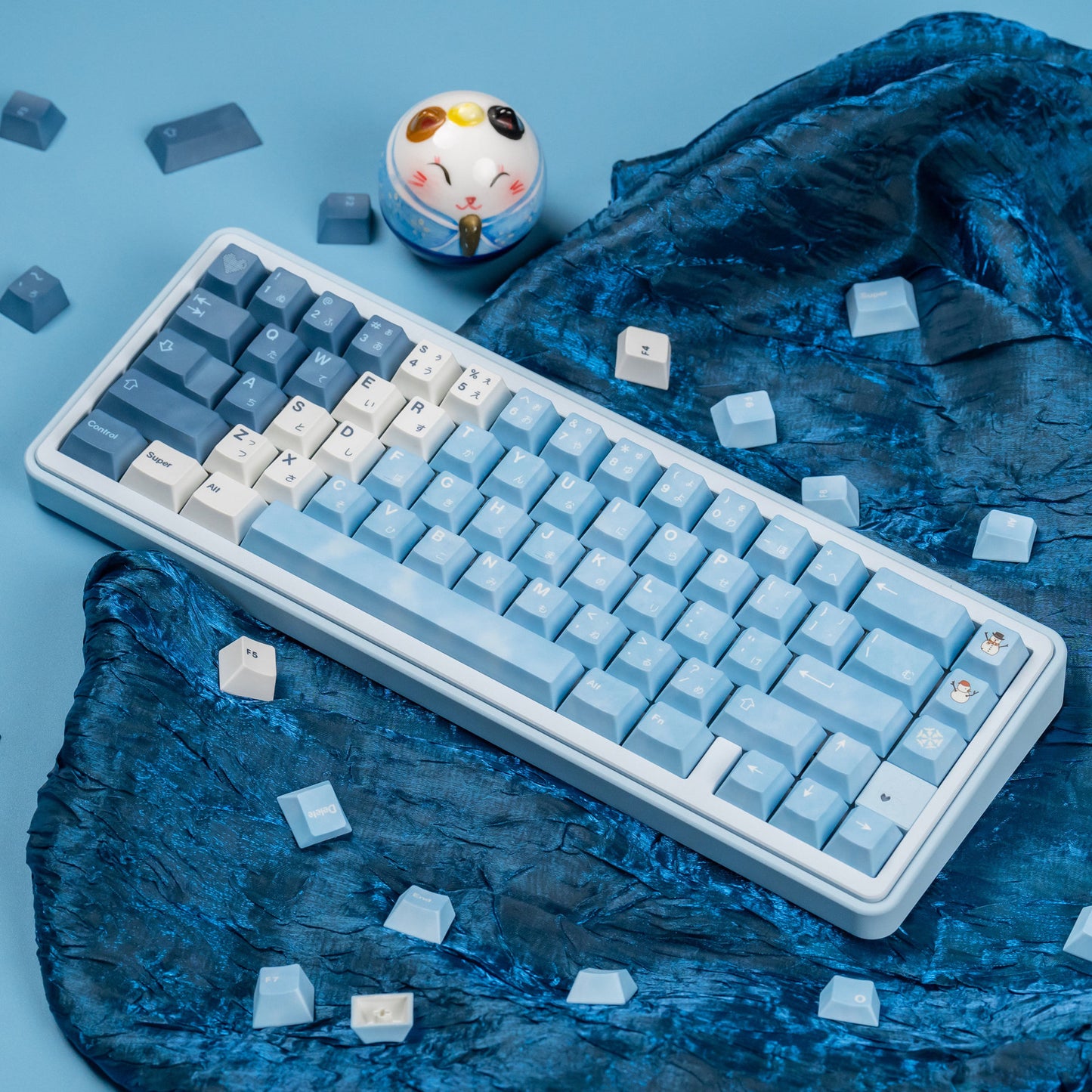 Retro Mechanische Gaming Tastatur Brehn
