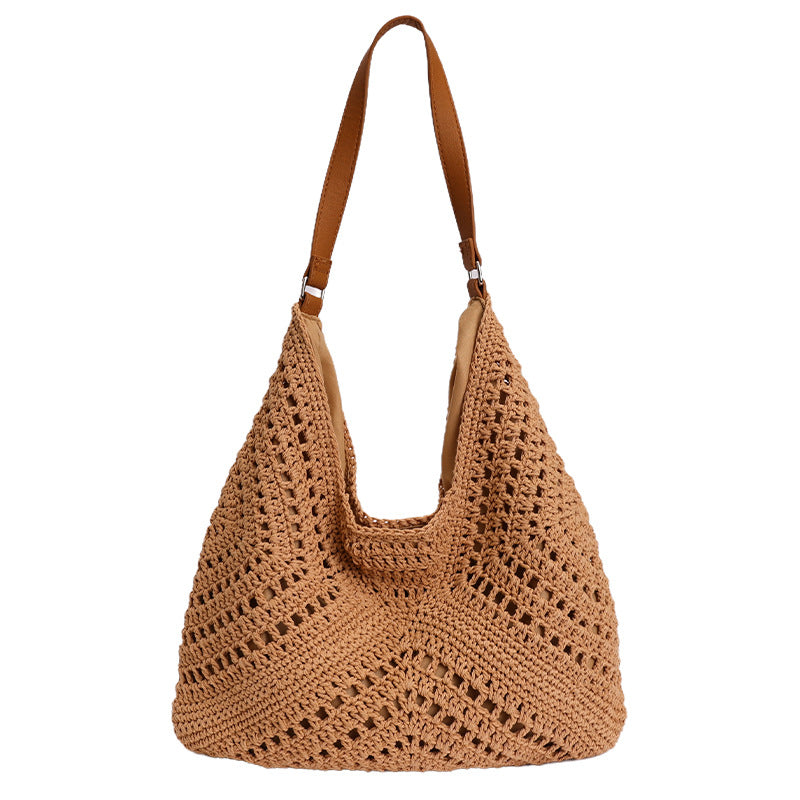 Handgefertigte Grobstrick Tasche Brehn