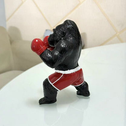 Boxende Gorilla Statue Brehn