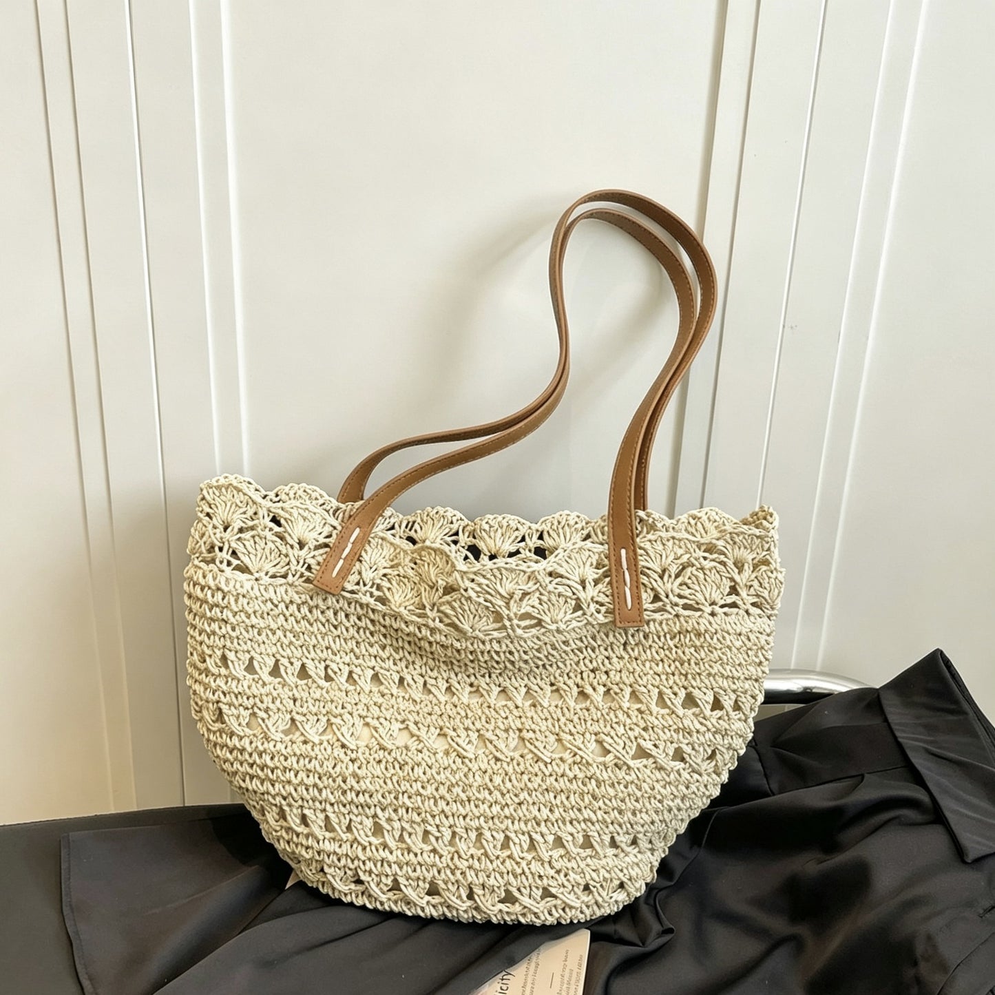 Handgefertigte Makramee Strandtasche Brehn