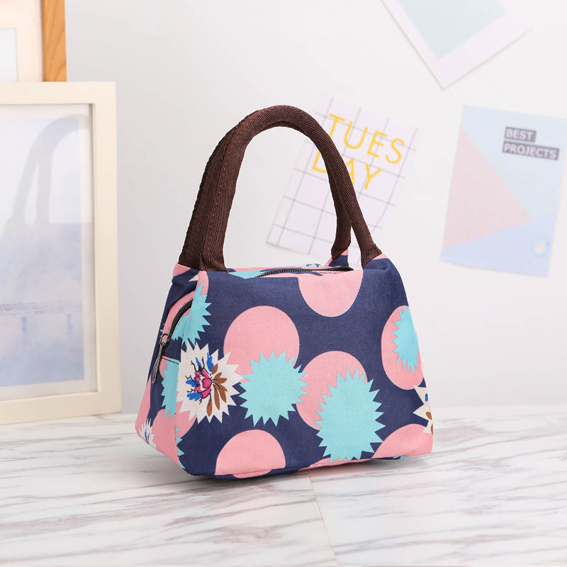 Floral Print Isolierte Lunch-Tragetasche Brehn