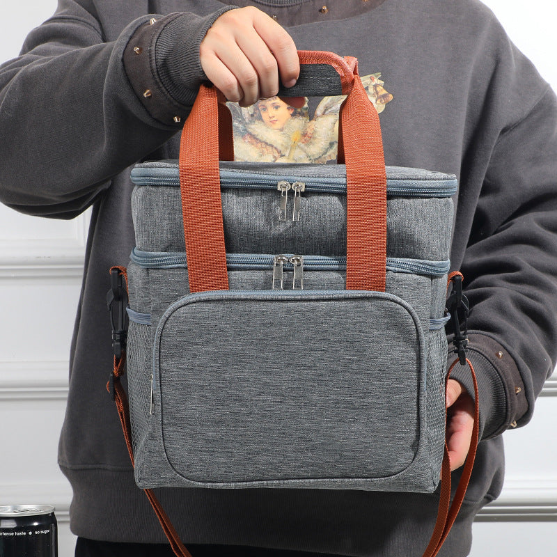 Isolierte Mehrschichtige Lunch-Tasche Brehn