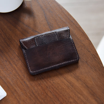 Premium Leder Kartenhalter Geldbörse