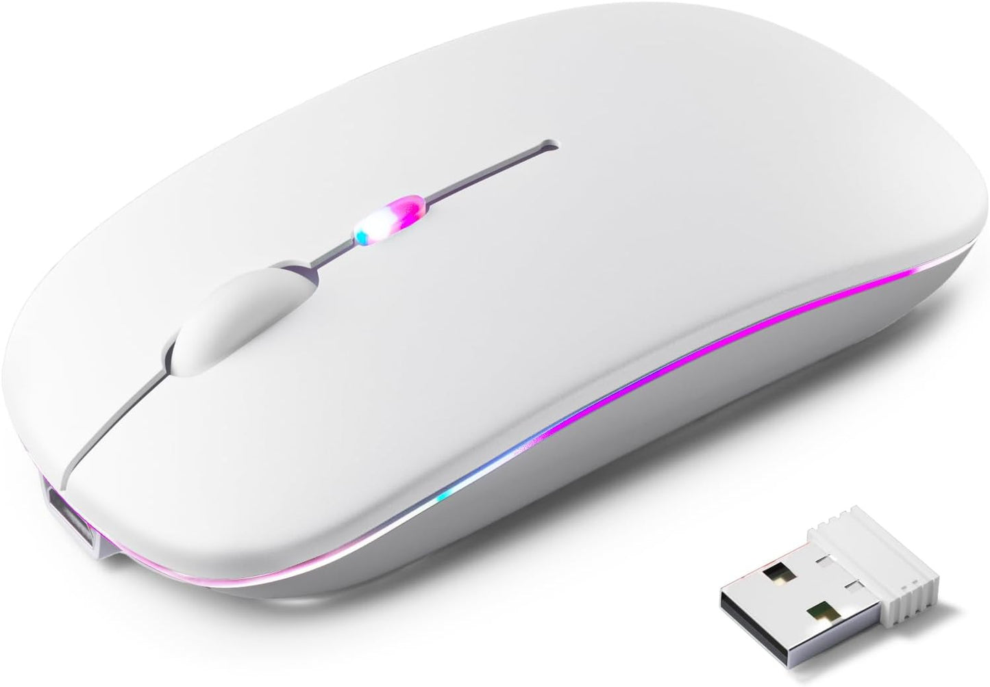 Ergonomische kabellose Gaming-Maus mit RGB-Beleuchtung Brehn