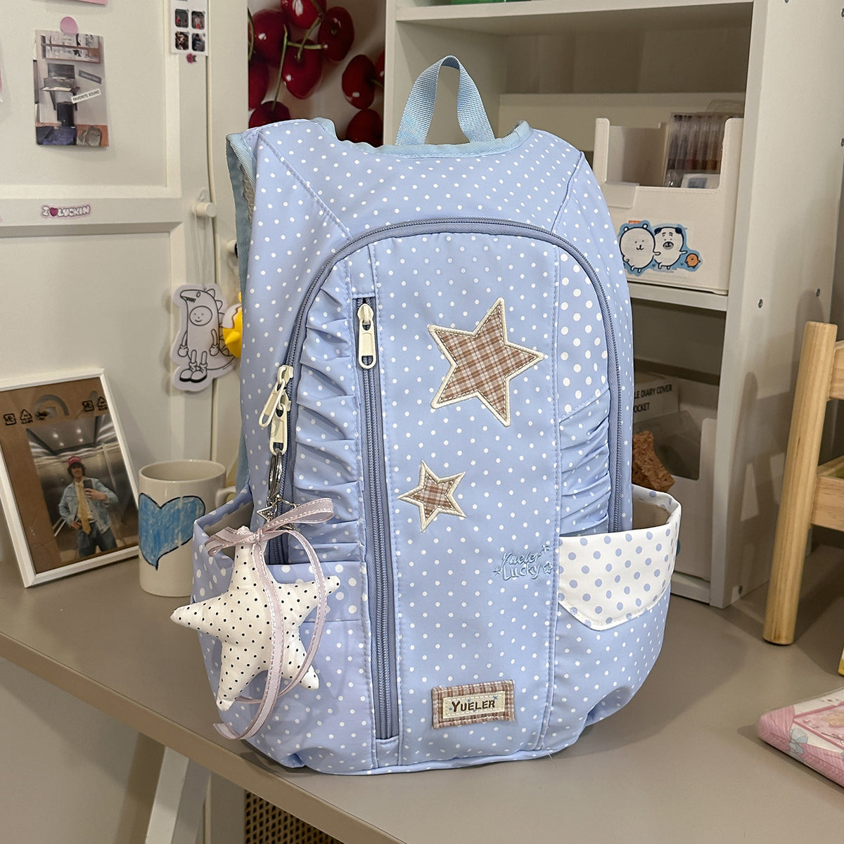 Stylisch dekorierter Rucksack Brehn