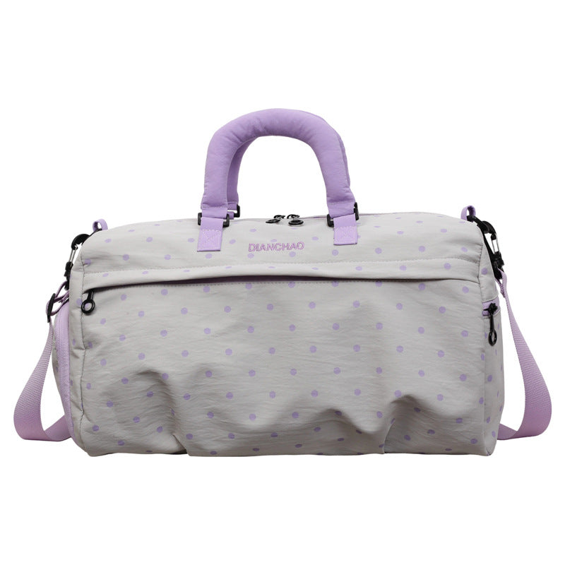 Geräumige gepunktete Reisetasche Brehn