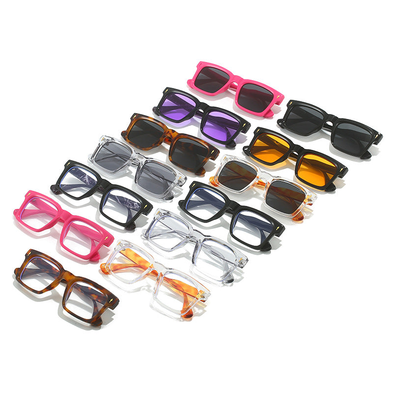 Damen stilvolle quadratische Sonnenbrille Brehn