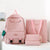 Mehrteiliger Fashion-Rucksack-Set