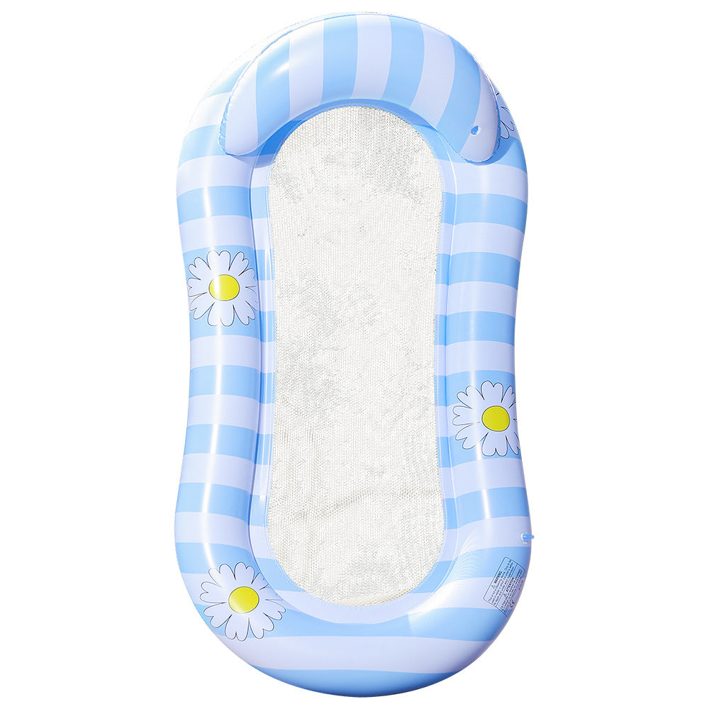 Unisex Aufblasbarer Sonnensitz mit Netzboden Brehn
