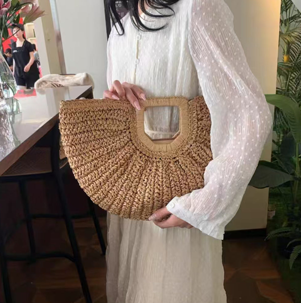 Handtasche mit Geschmackvollem Wellenmuster Brehn