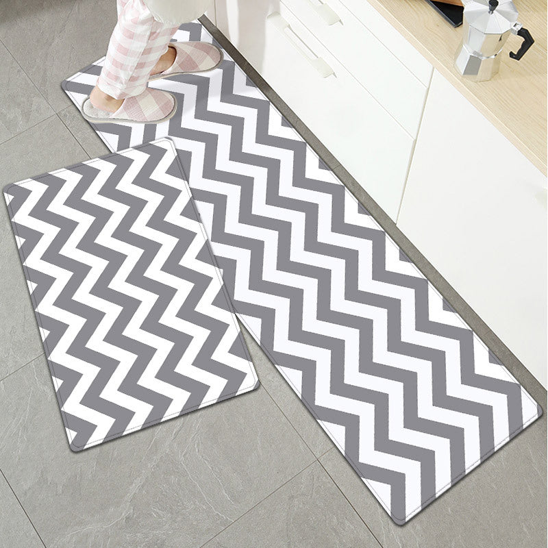 Moderne Chevron-Muster Küchenmatte Set Brehn