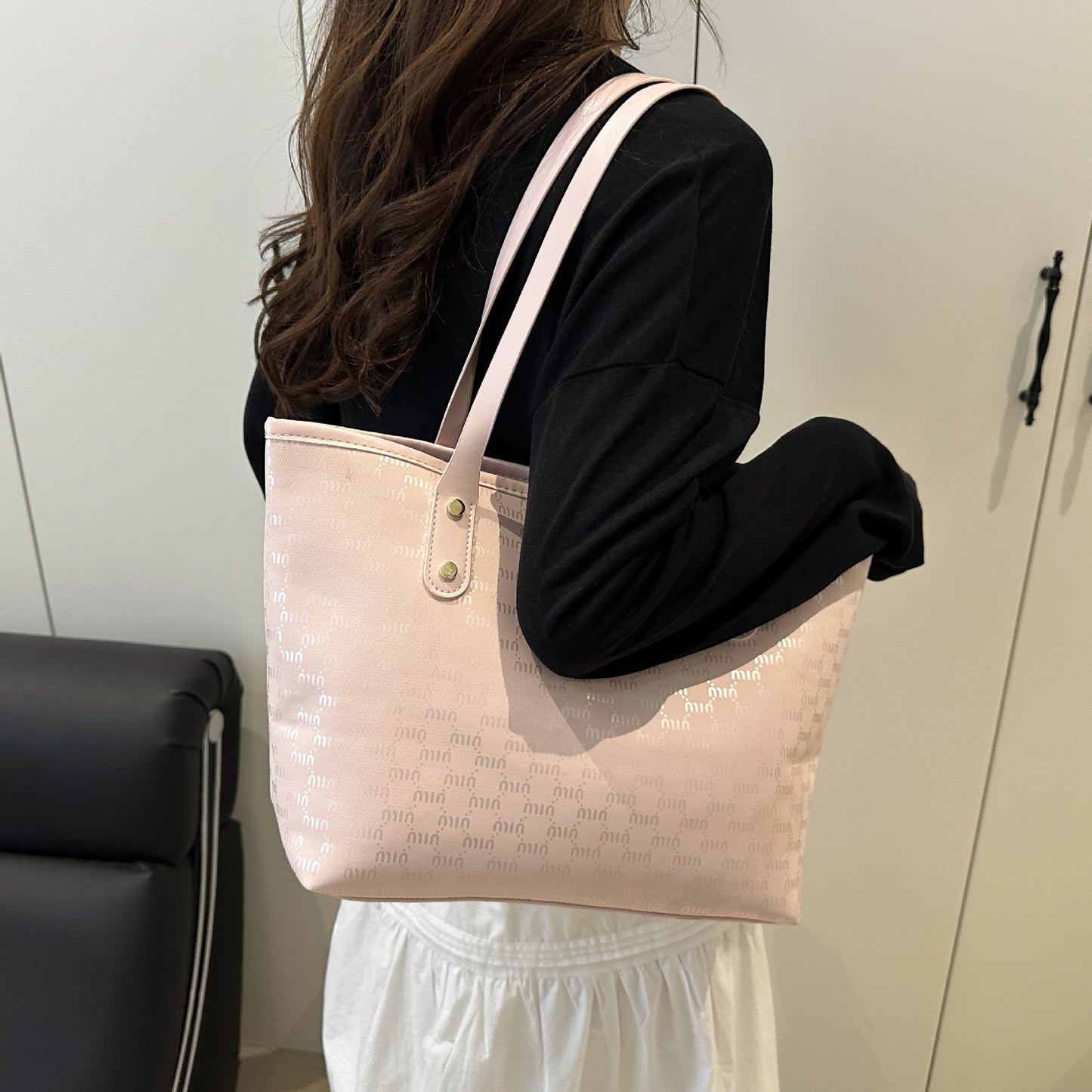 Klassische Texturierte Tote Bag Brehn