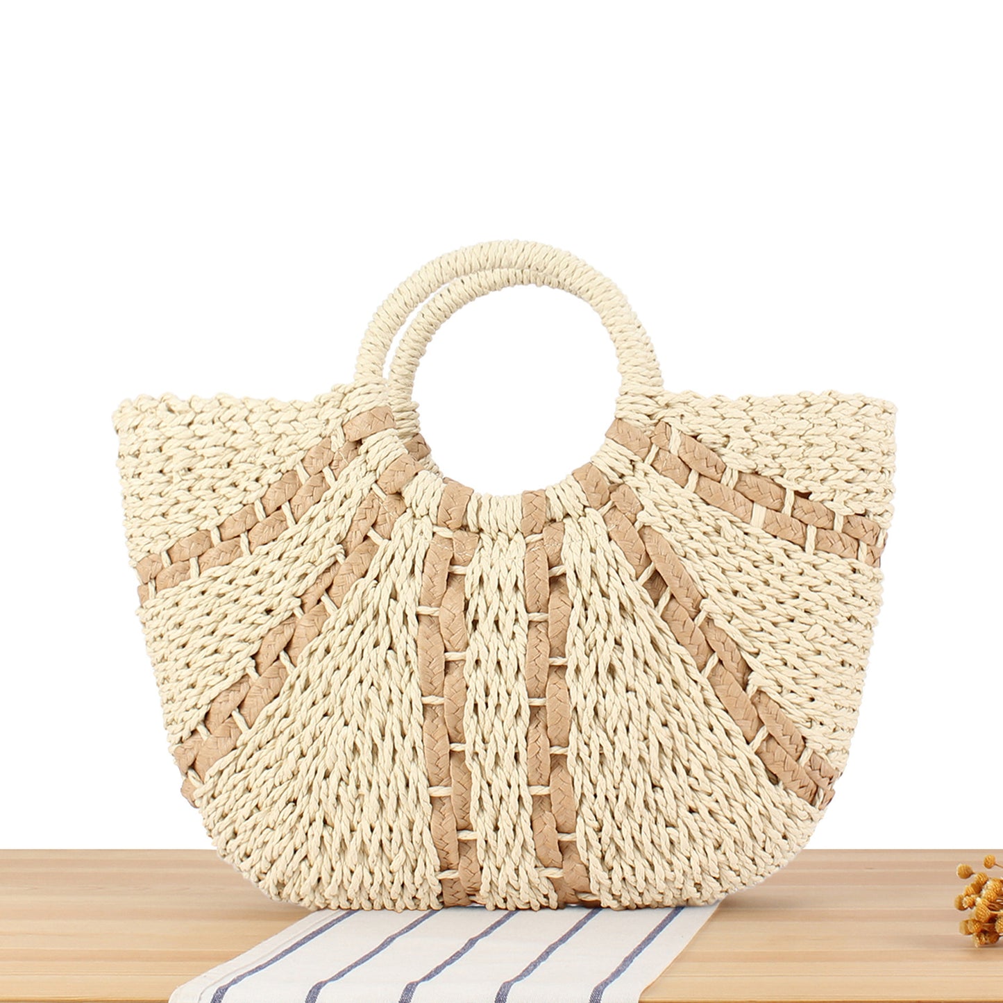Handgefertigte Strandtasche mit Außergewöhnlichem Design Brehn
