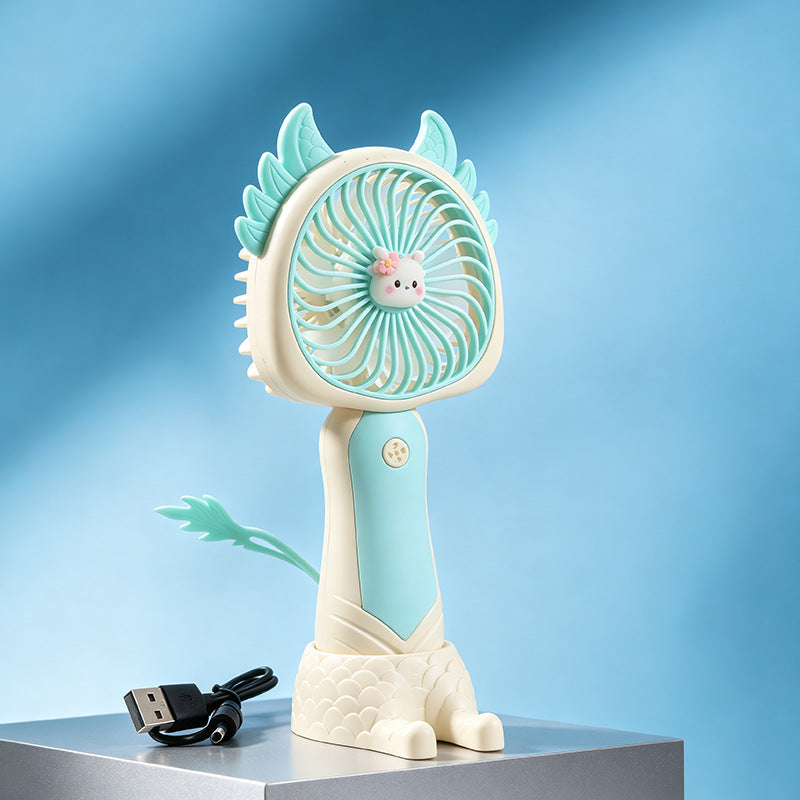 Damen Tragbarer Mini Handventilator mit Katzenohren Brehn