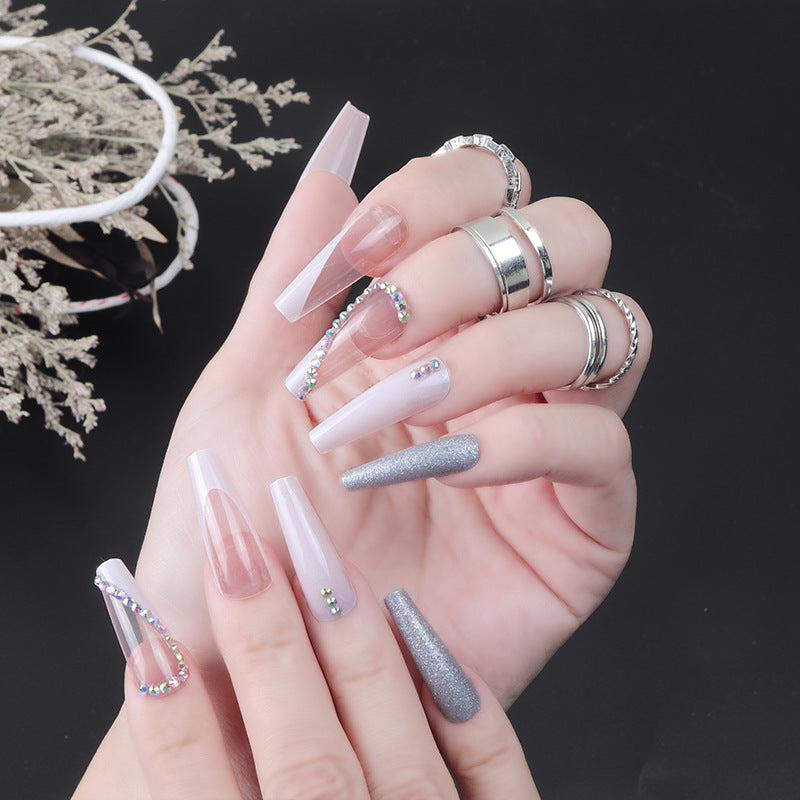 Elegante Stiletto-Acryl-Nagelerweiterungen Brehn