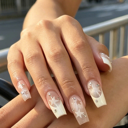 Glamorous Starry Nail Art Brehn