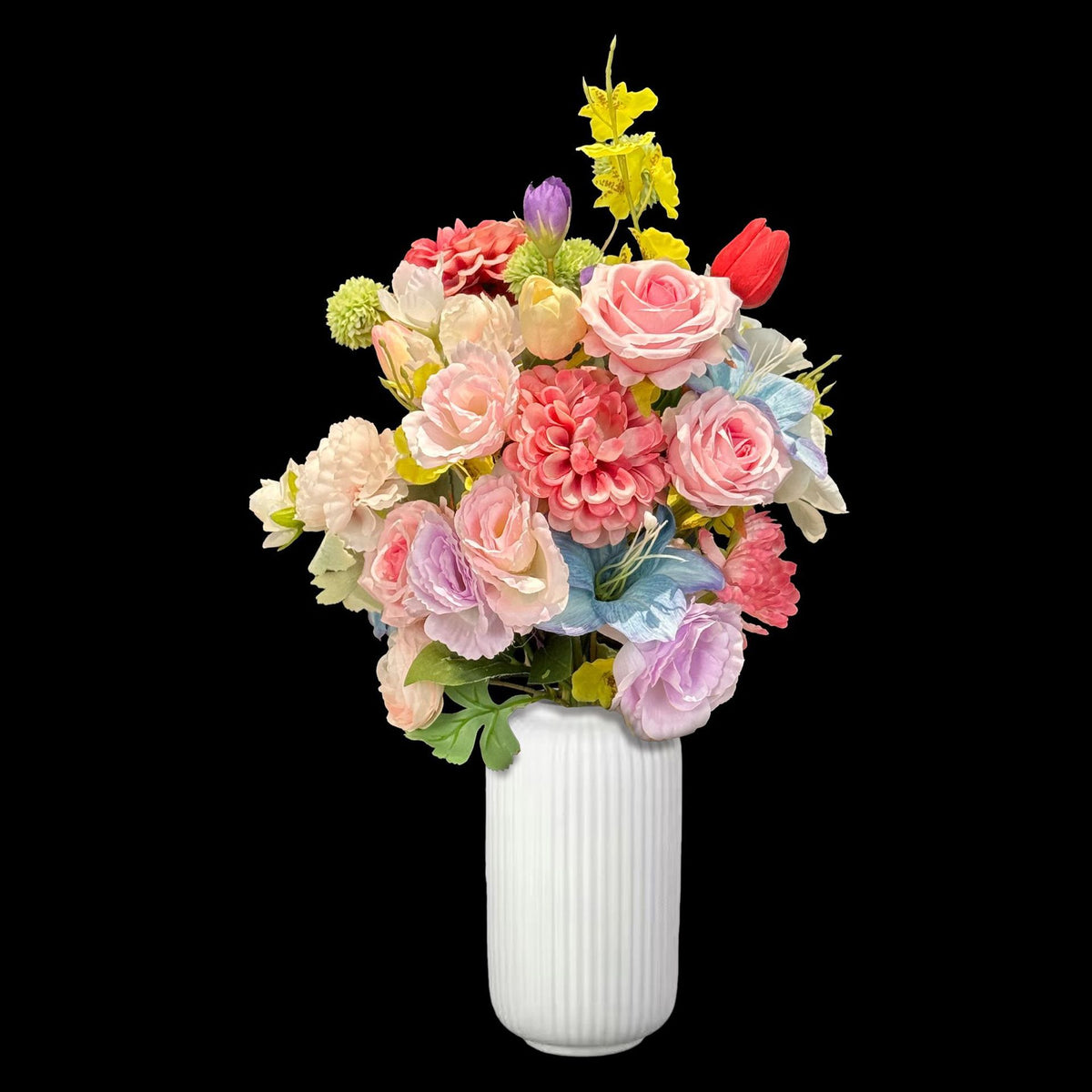 Lebensechter Mehrblüten-Blumenstrauß