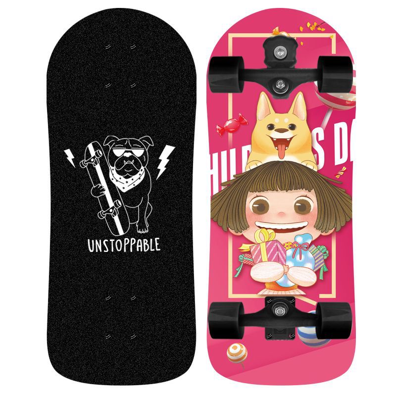 Unicorn-Themen Grafik Skateboard Brehn