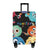 Unisex Hartschalenreisekoffer mit buntem Monsterdesign Brehn