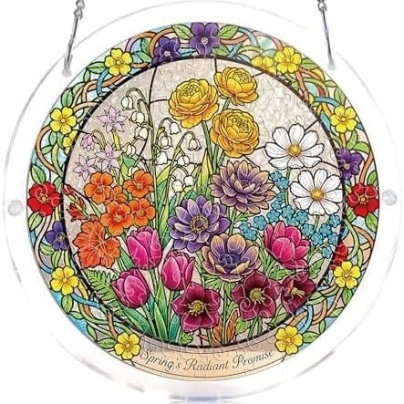 Buntglas Wandbehang Brehn