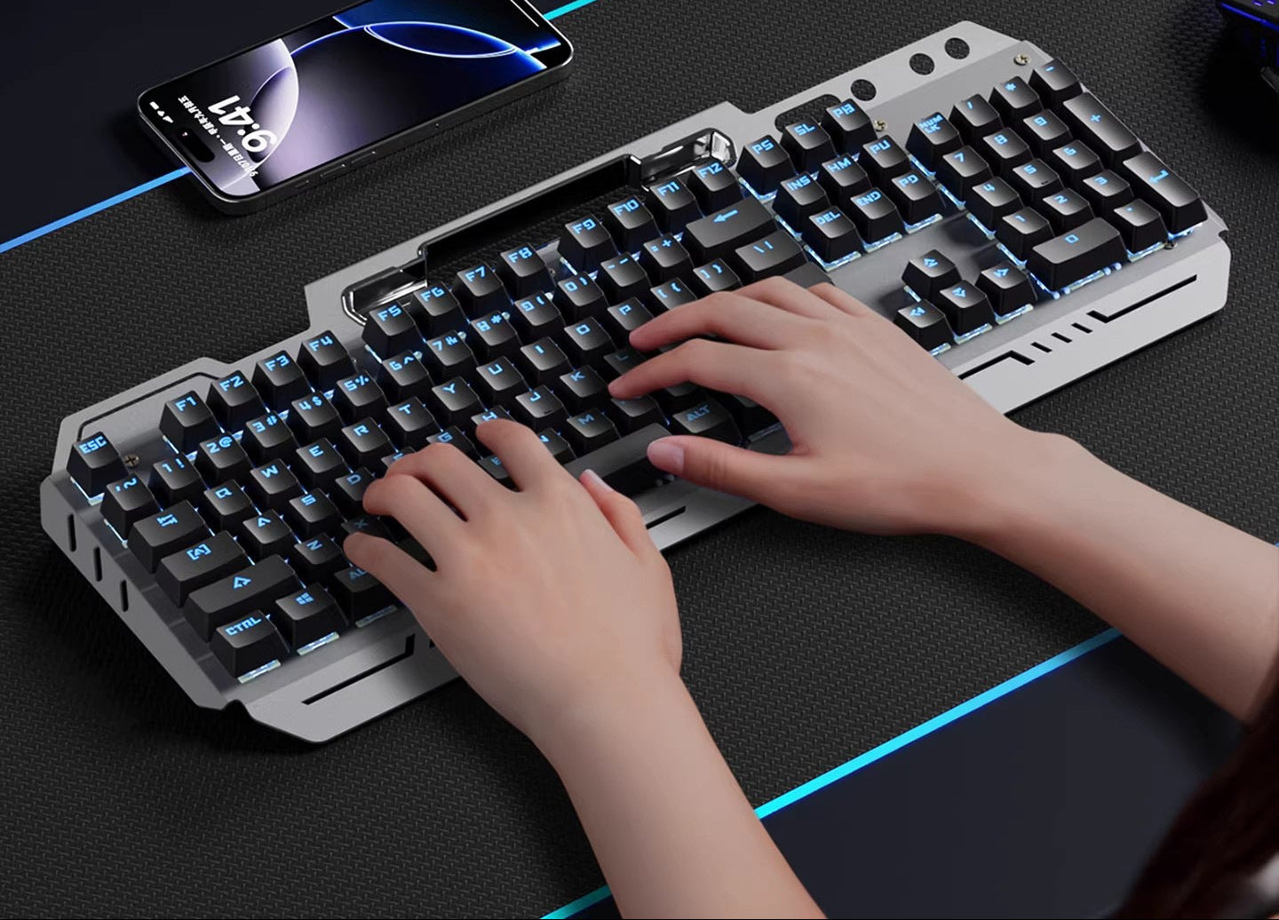Retro Mechanische Tastatur Set Brehn