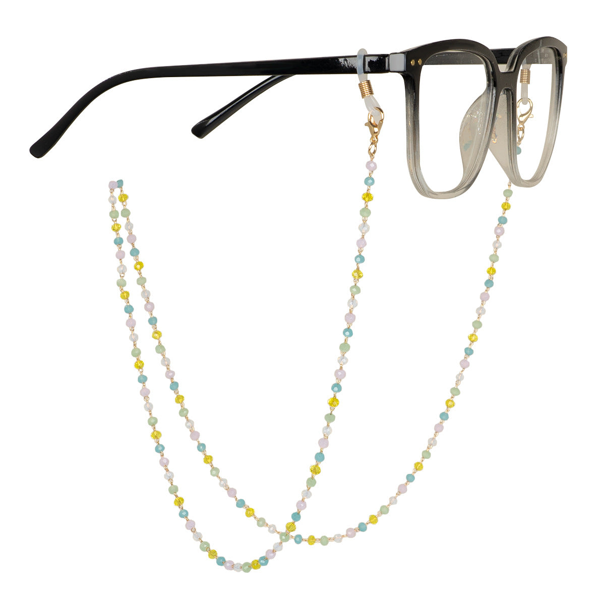 Bunte Perlen Brillenhalter Kette Brehn