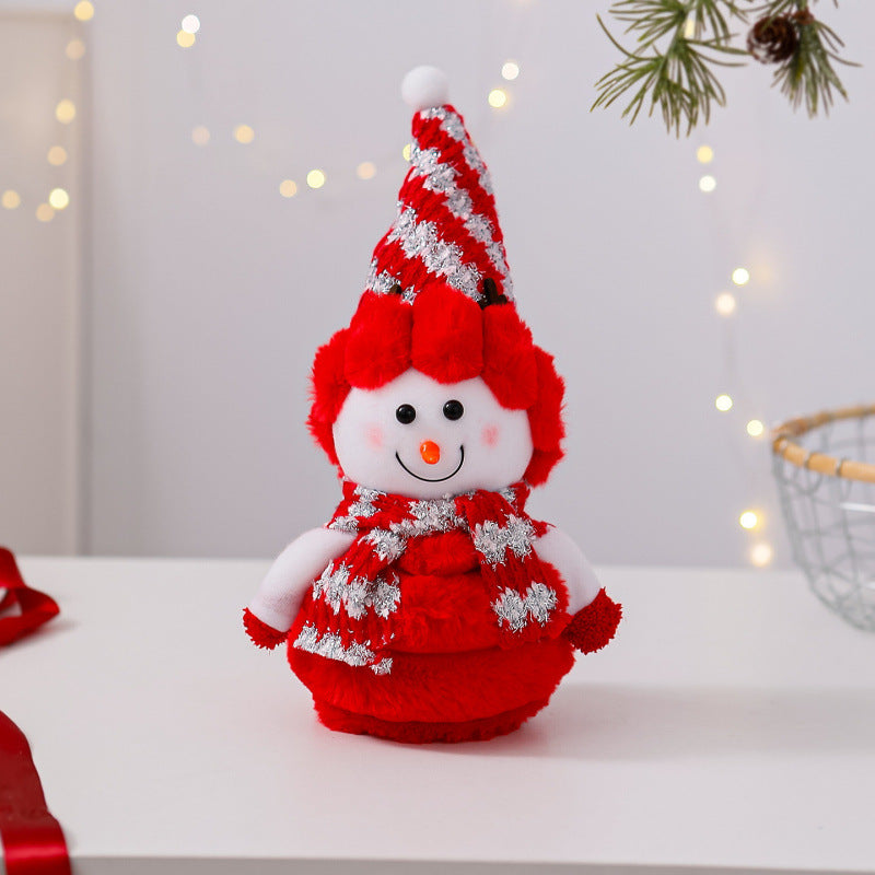 Dekorative Schneemann Figur Brehn