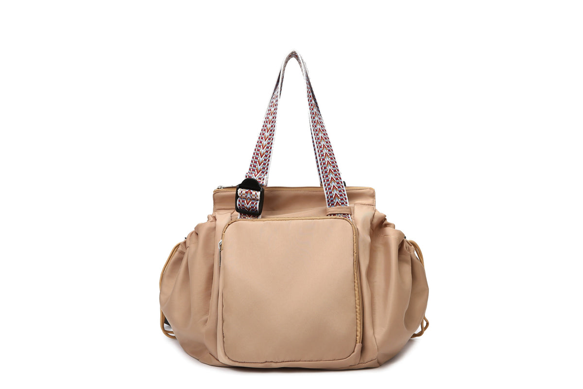 Stylische Mehrfach-Taschen Wickeltasche Brehn