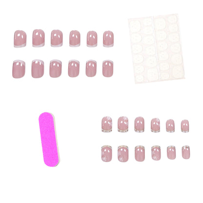 Elegante florale Acryl-Nagelverstärkungen Brehn 1789915777