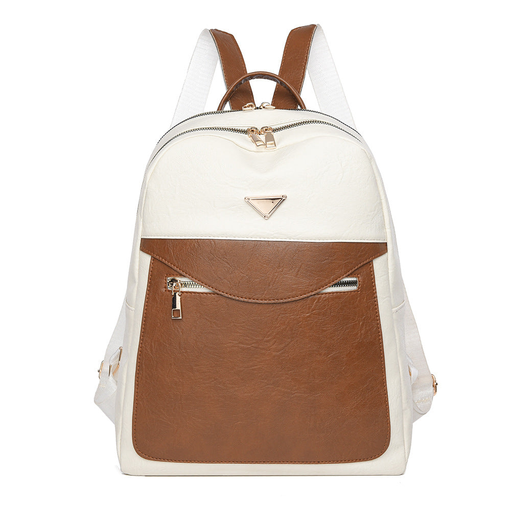 Elegante Faux Leder Rucksack Brehn