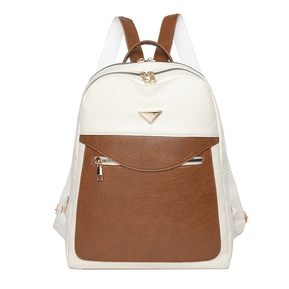 Elegante Faux Leder Rucksack Brehn