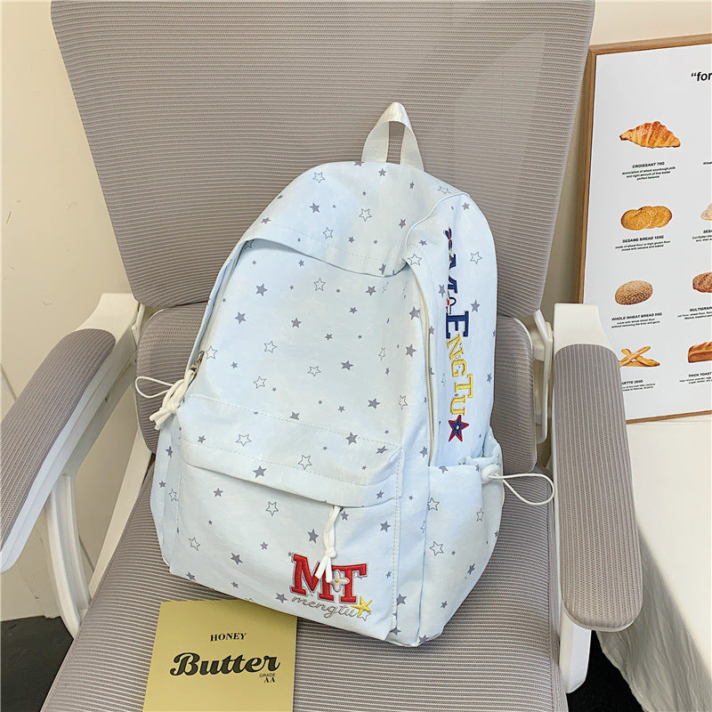 Stylischer mit Sternen verzierten Cordura-Rucksack Brehn
