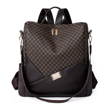 Stylische geometrisch gemusterte Rucksack